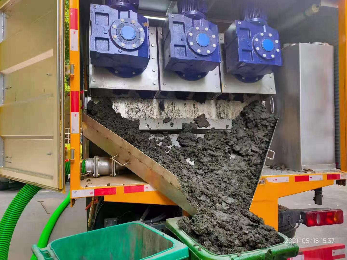 尚志化粪池清掏城市维护站-泥浆净化干湿分离处理